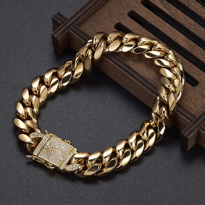 Miami Cuban Curb Chain Bracelet