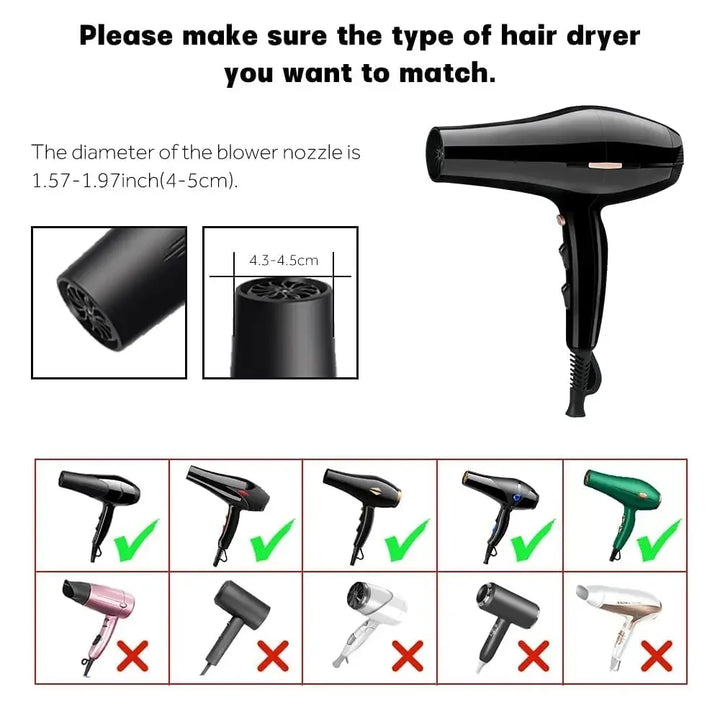 Silicone Hair Dryer Diffuser